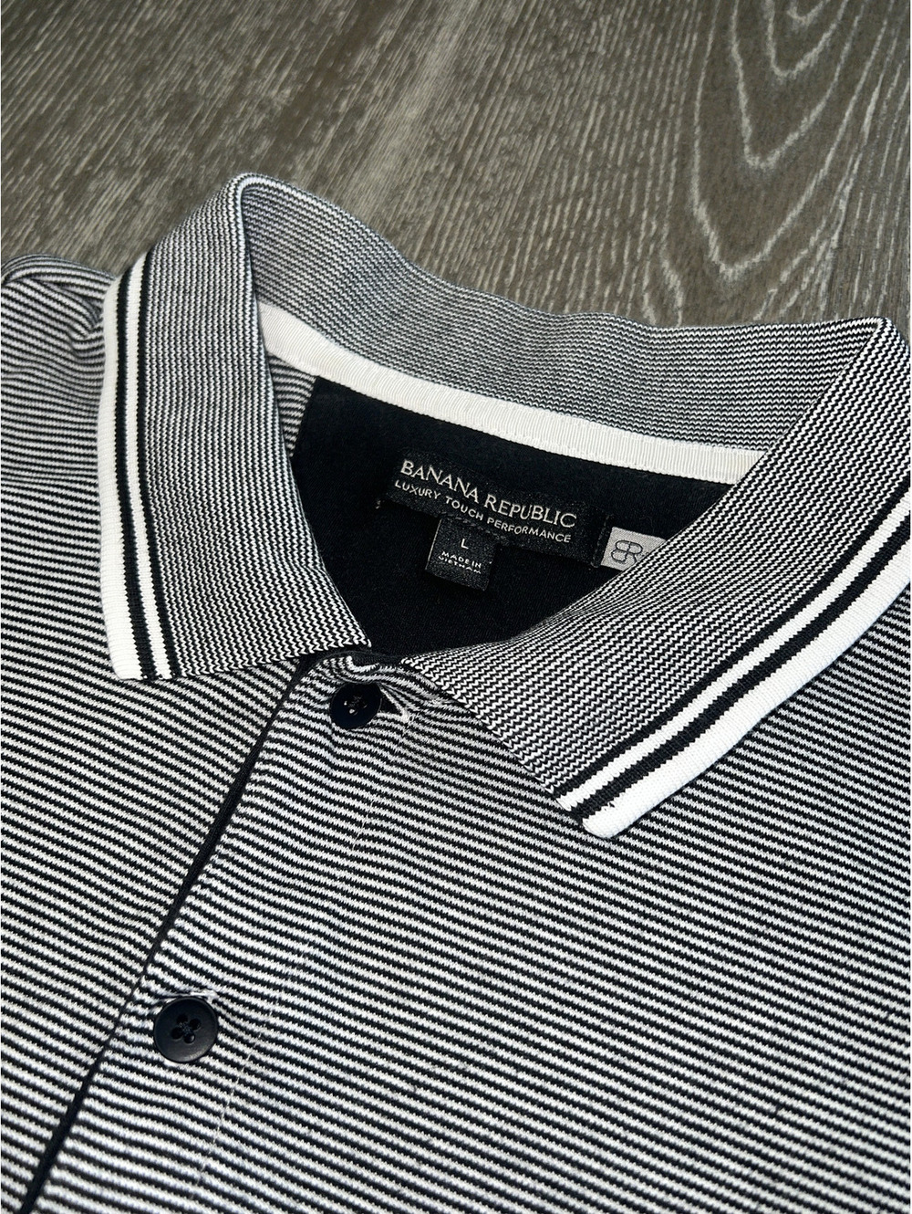 Banana Republic Men's Luxury Touch Performance Polo Shirt, Size L
